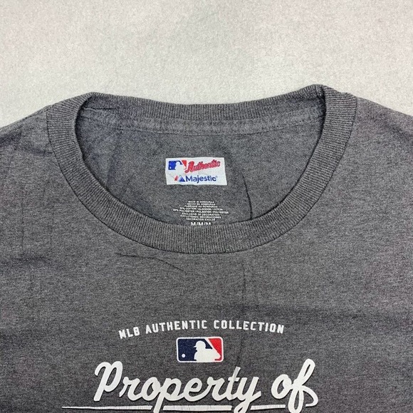 MLB Boston Red Sox Baseball Authentic Tee Thrifted Vintage Style Size M - Picture 8 of 9